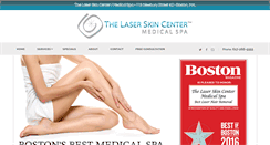 Desktop Screenshot of laserskincenterboston.com